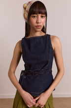 Damson Madder Maxime Top Dark Indigo