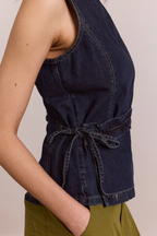 Damson Madder Maxime Top Dark Indigo