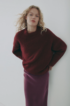 ELIAS KNIT | OXBLOOD