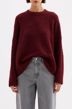 ELIAS KNIT | OXBLOOD