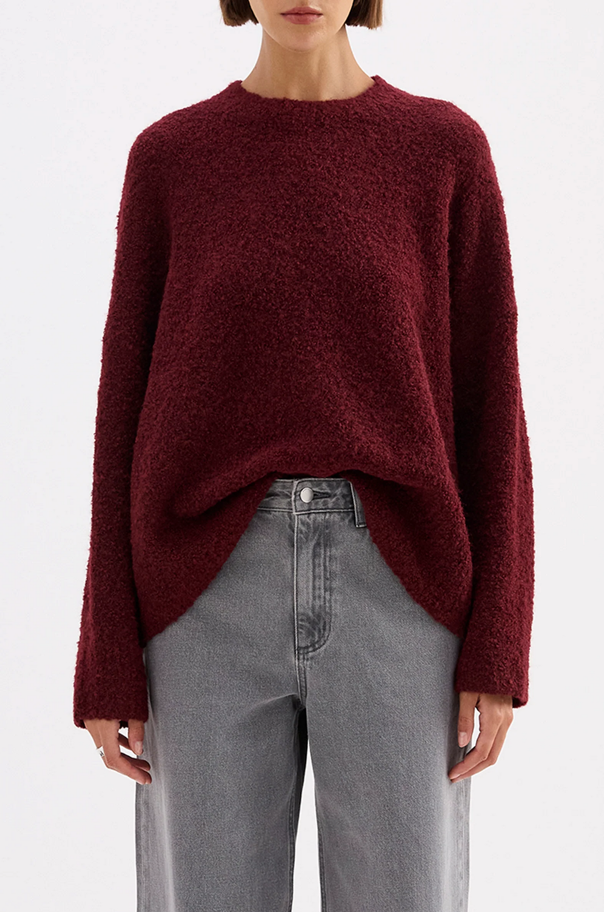 ELIAS KNIT | OXBLOOD