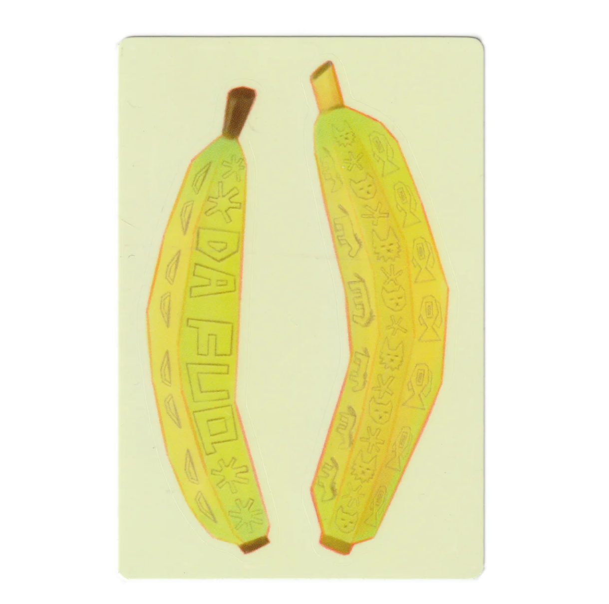 TATTOED BANANA! STICKER