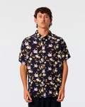 LILYPAD SS SHIRT | VINTAGE BLACK