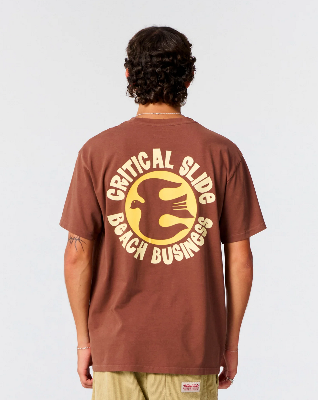 SEABIRD TEE | BROWN