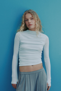 CALISTA MESH LS TOP | GLACIER