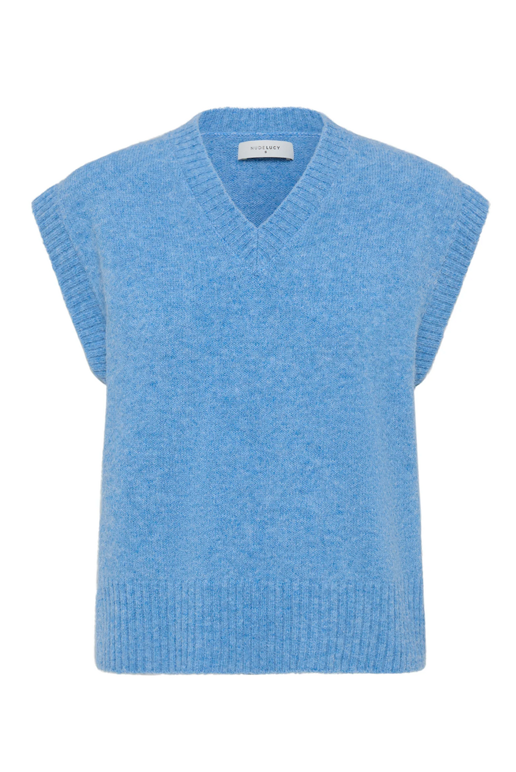 DEVIAN KNIT VEST | POLAR BLUE