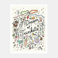 I DREAM OF TRINKETS ART PRINT | RILEY GRAE