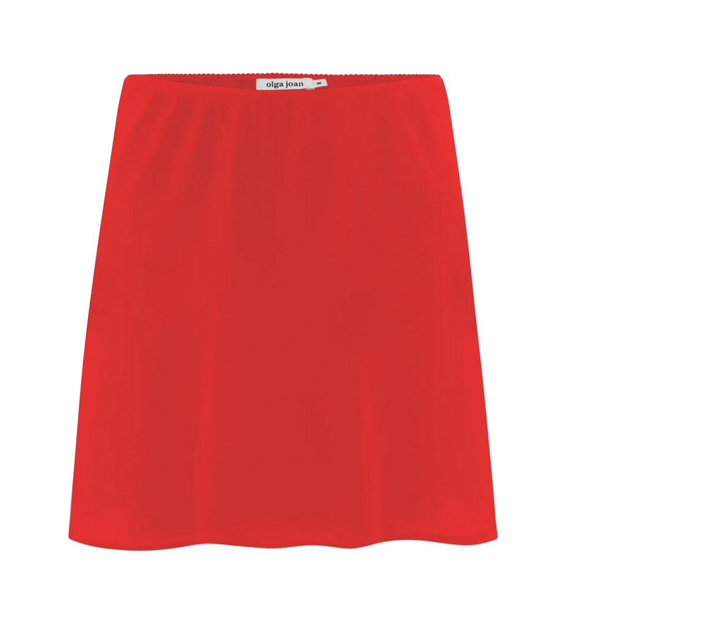 BIAS MINI SKIRT | POMODORO