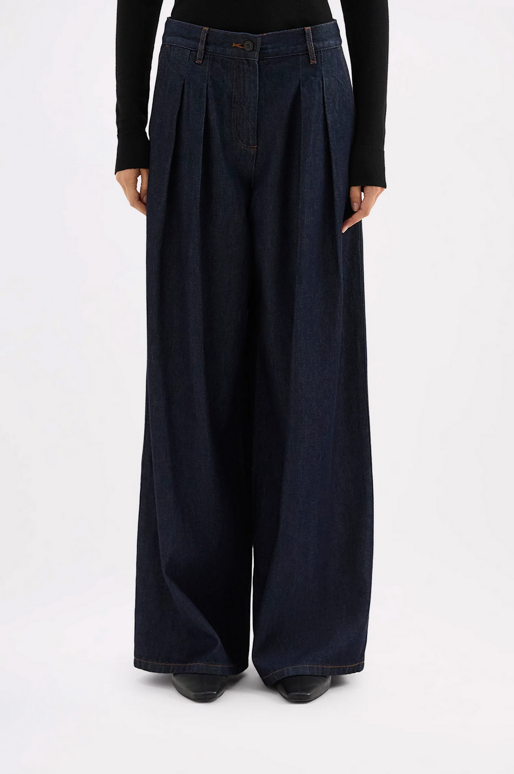 VITA DENIM PANT | DEEP BLUE