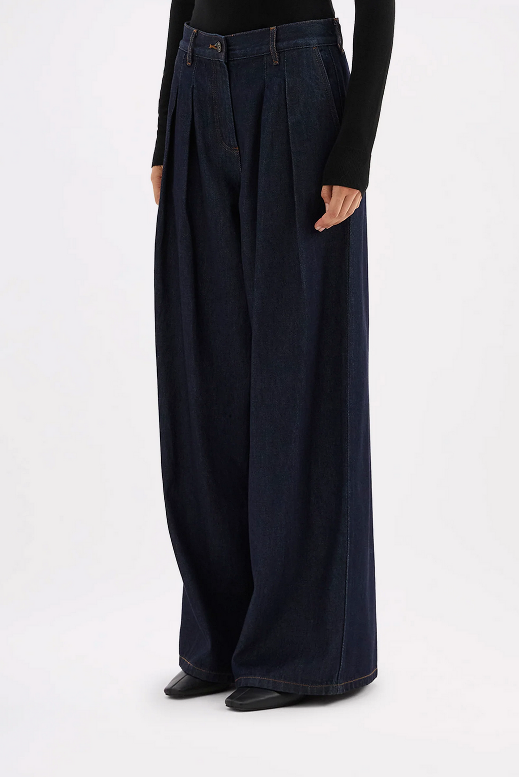VITA DENIM PANT | DEEP BLUE