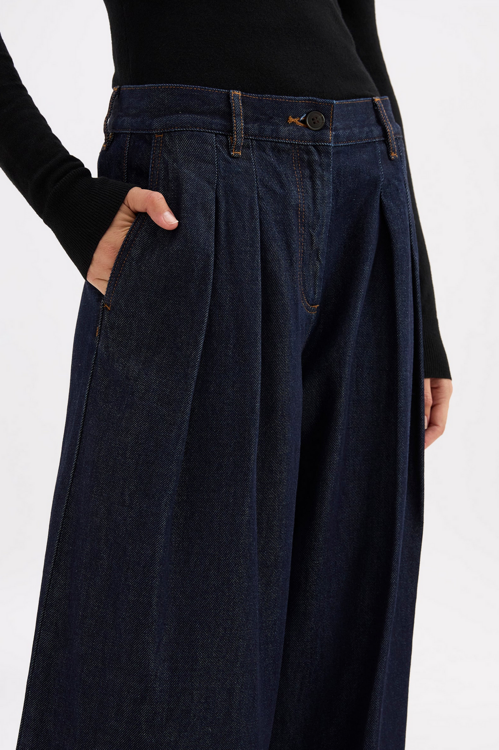 VITA DENIM PANT | DEEP BLUE