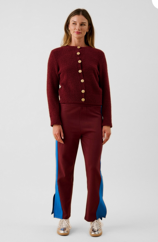 SAINT GERMAIN KNIT PANT | CHOCOLATE TRUFFLE