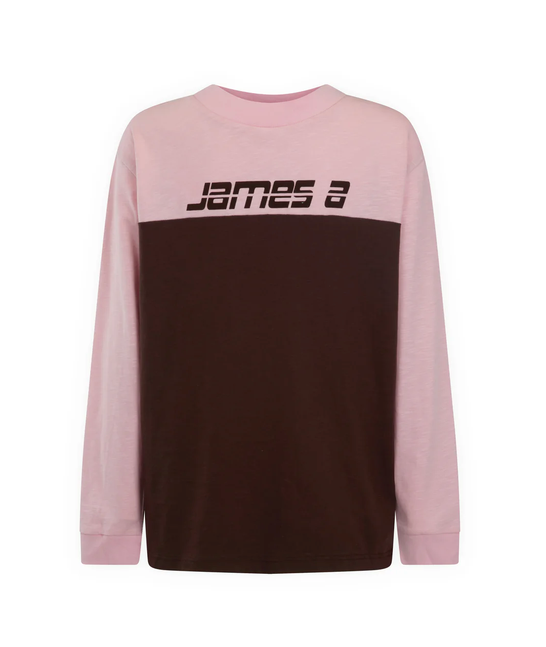 JAMES SPLICE LONG SLEEVE TEE | ROSE