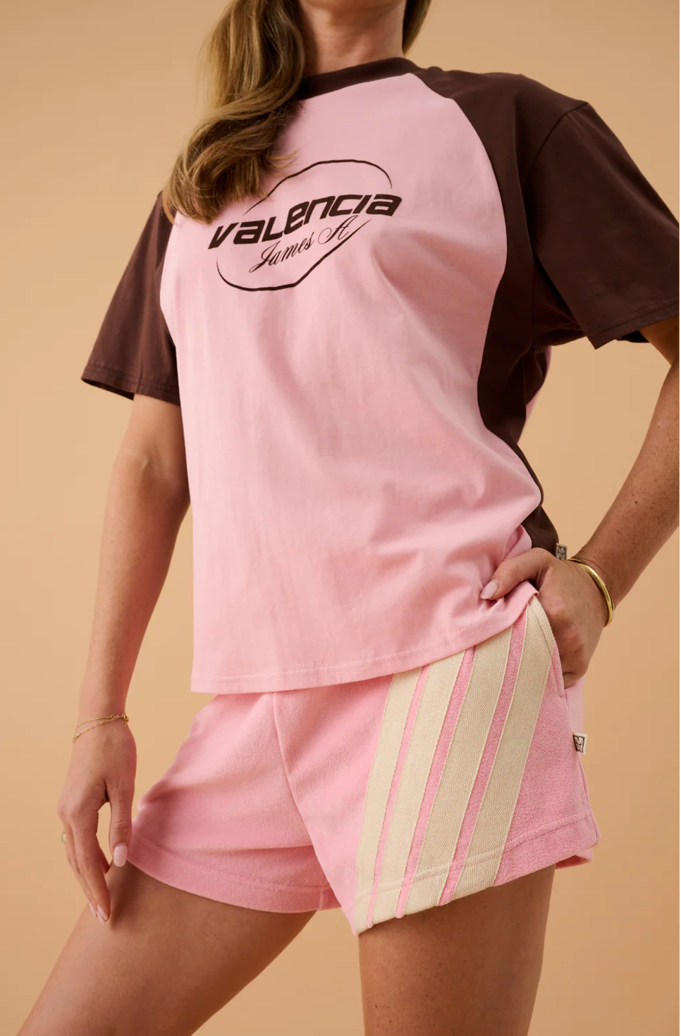 VALENCIA TEE | ROSE QUARTZ
