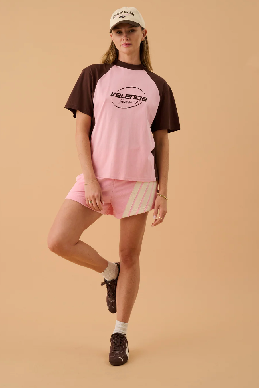 VALENCIA TEE | ROSE QUARTZ