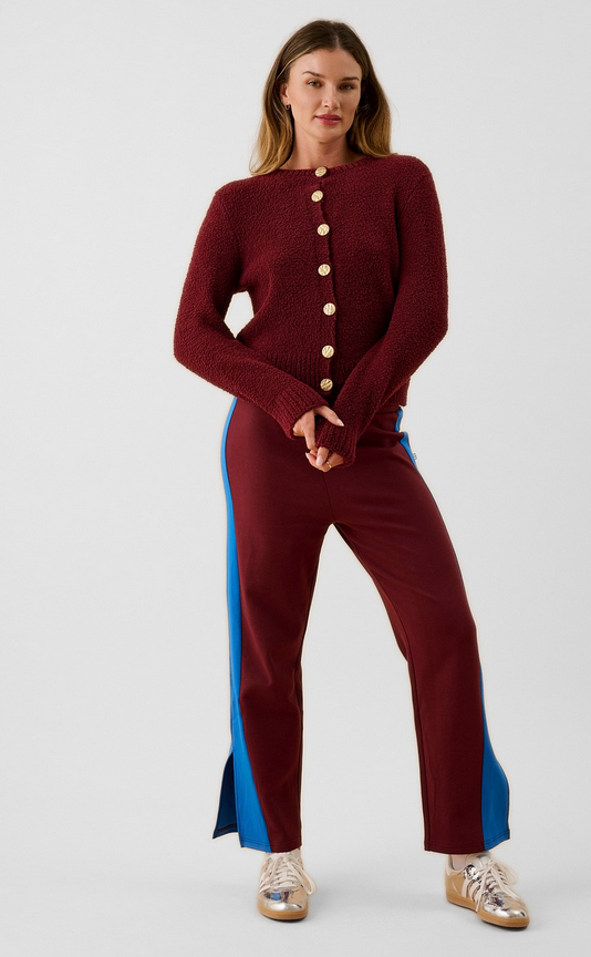 SHERPA CARDIGAN | CHOCOLATE TRUFFLE