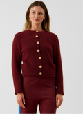 SHERPA CARDIGAN | CHOCOLATE TRUFFLE