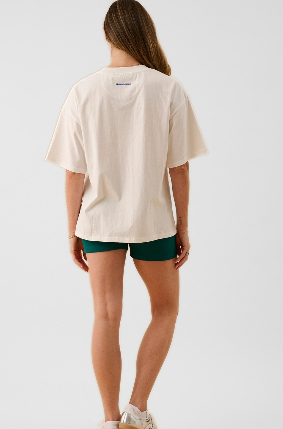 SUN OVERSIZED TEE | WARM WHITE