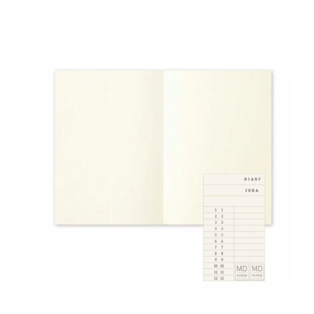 DOT GRID A5 |  MIDORI MD NOTEBOOK