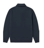 RESIN 1/4 ZIP CREW | BLUE
