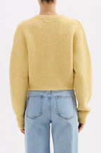 NIXON CROPPED CARDIGAN | BUTTER