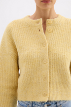 NIXON CROPPED CARDIGAN | BUTTER