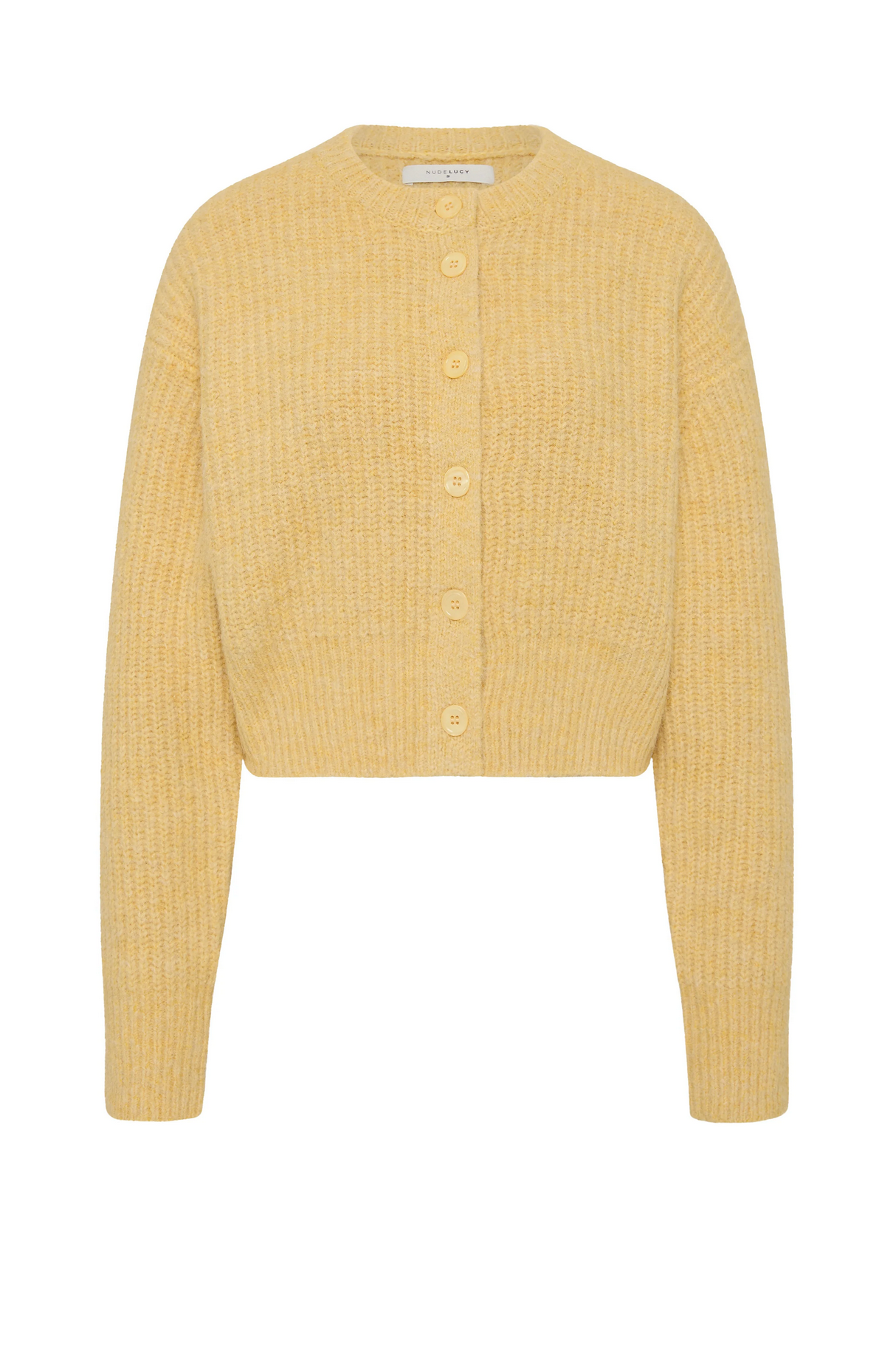 NIXON CROPPED CARDIGAN | BUTTER