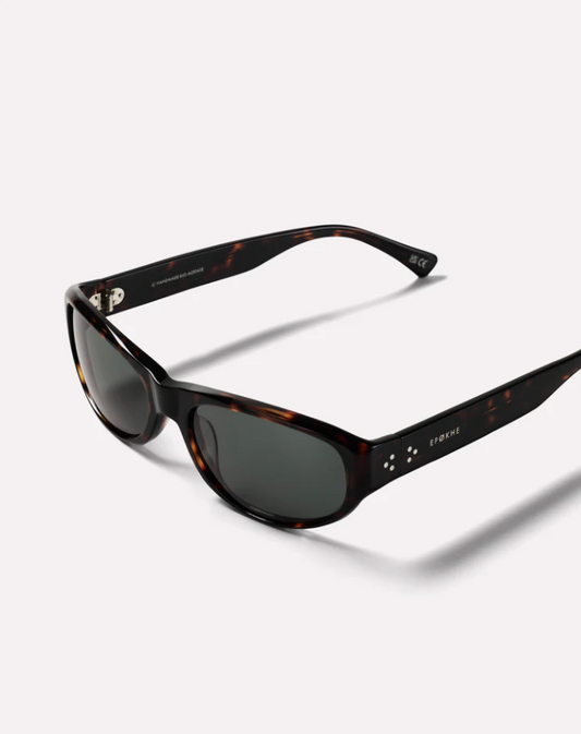 Dome - Dark Tortoise Polished / Green