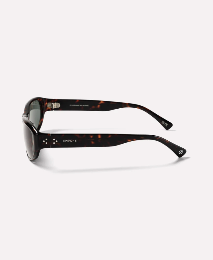 Dome - Dark Tortoise Polished / Green