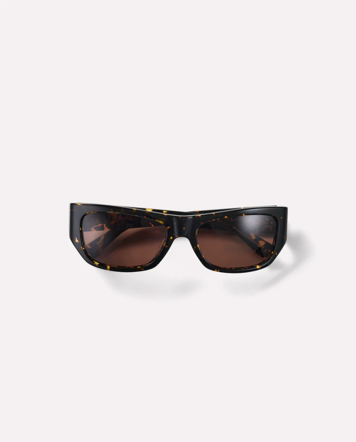 Memphis - Crystal Dark Tortoise Polished / Bronze