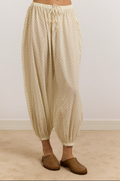 Damson Madder Meadow Trouser Lime Spot