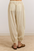 Damson Madder Meadow Trouser Lime Spot