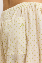 Damson Madder Meadow Trouser Lime Spot