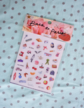 HARICOT VERT | BACK TO PARIS PICTO-STICKER