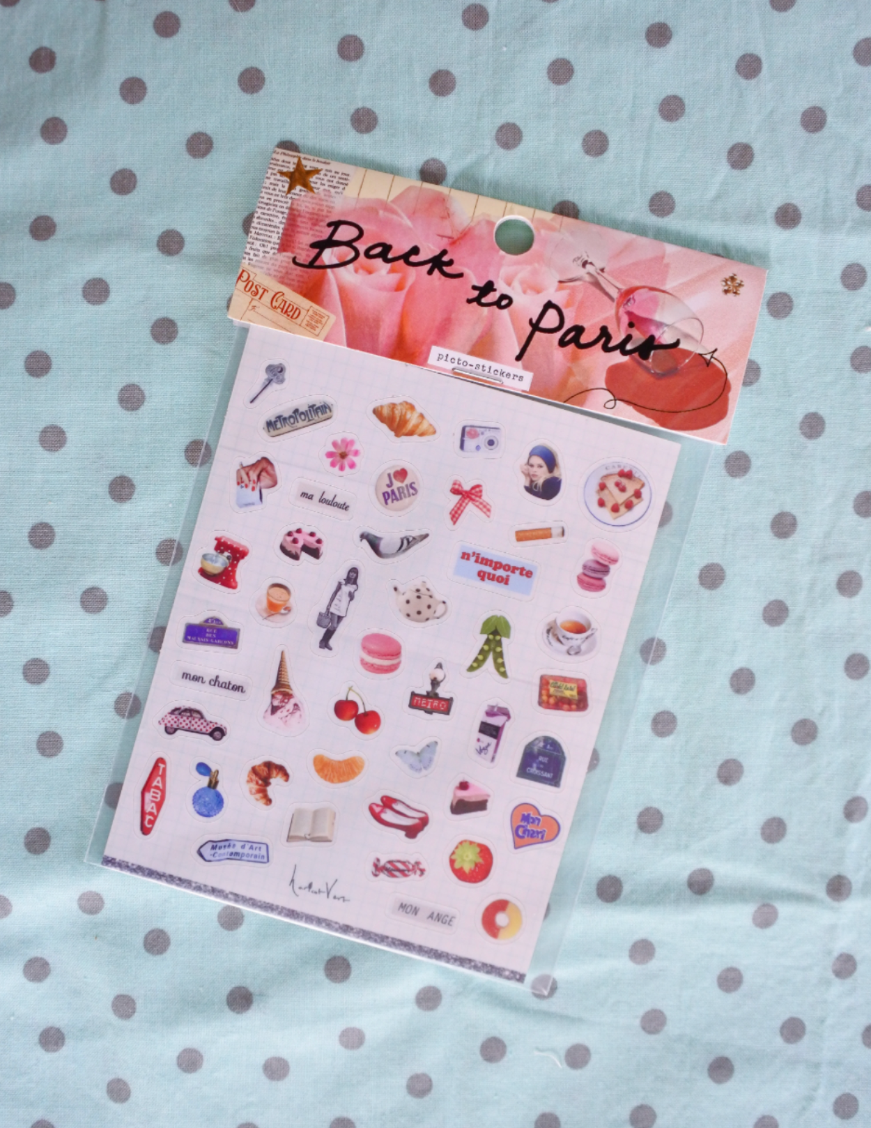 HARICOT VERT | BACK TO PARIS PICTO-STICKER