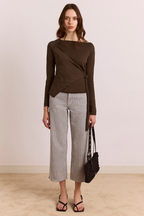 Damson Madder Anya Longline Capri Jeans