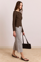 Damson Madder Anya Longline Capri Jeans