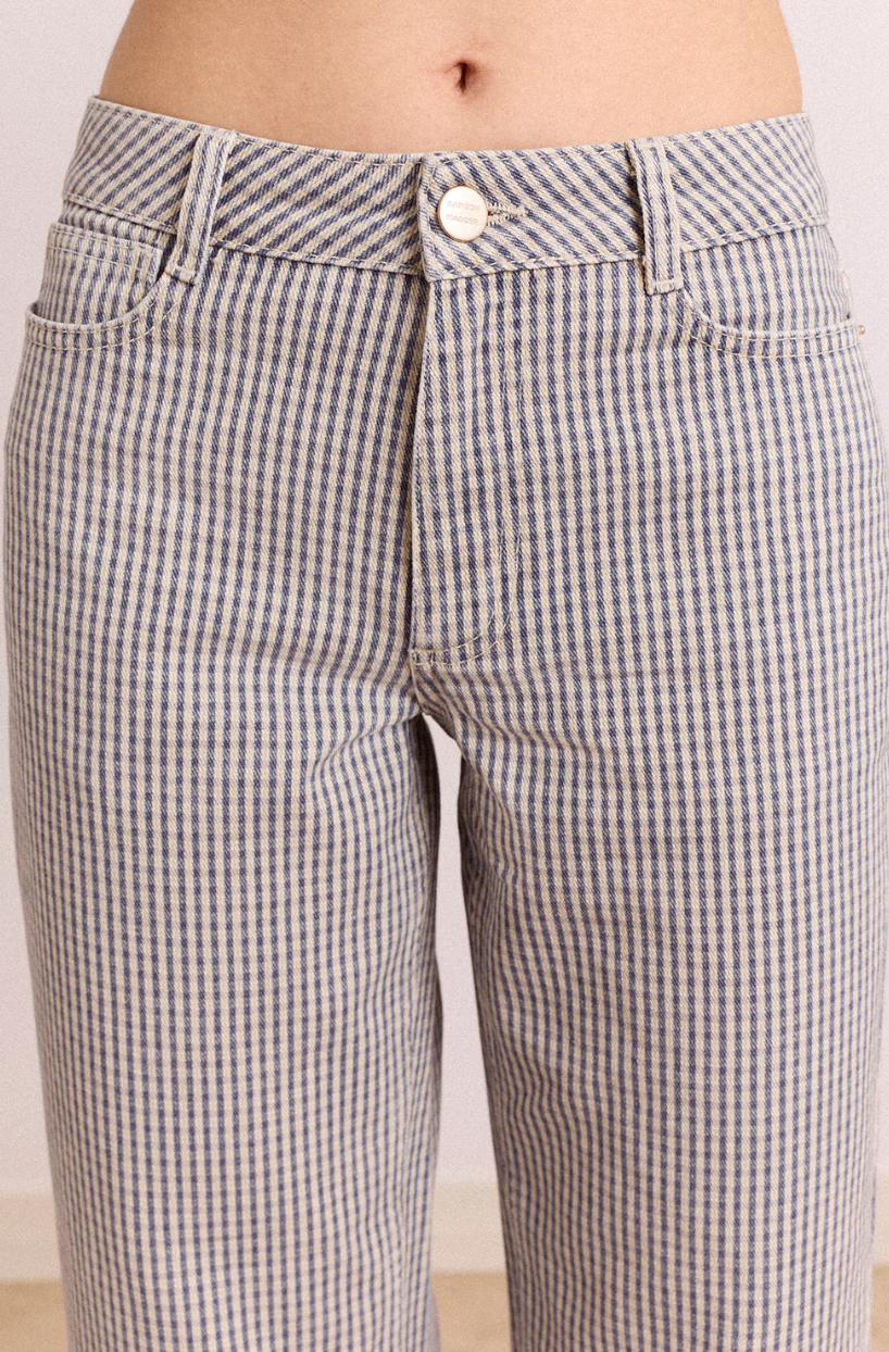 Damson Madder Anya Capri Micro Check