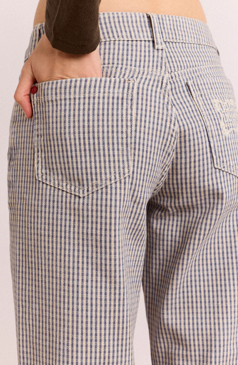 Damson Madder Anya Capri Micro Check