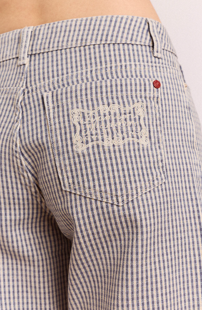 Damson Madder Anya Capri Micro Check
