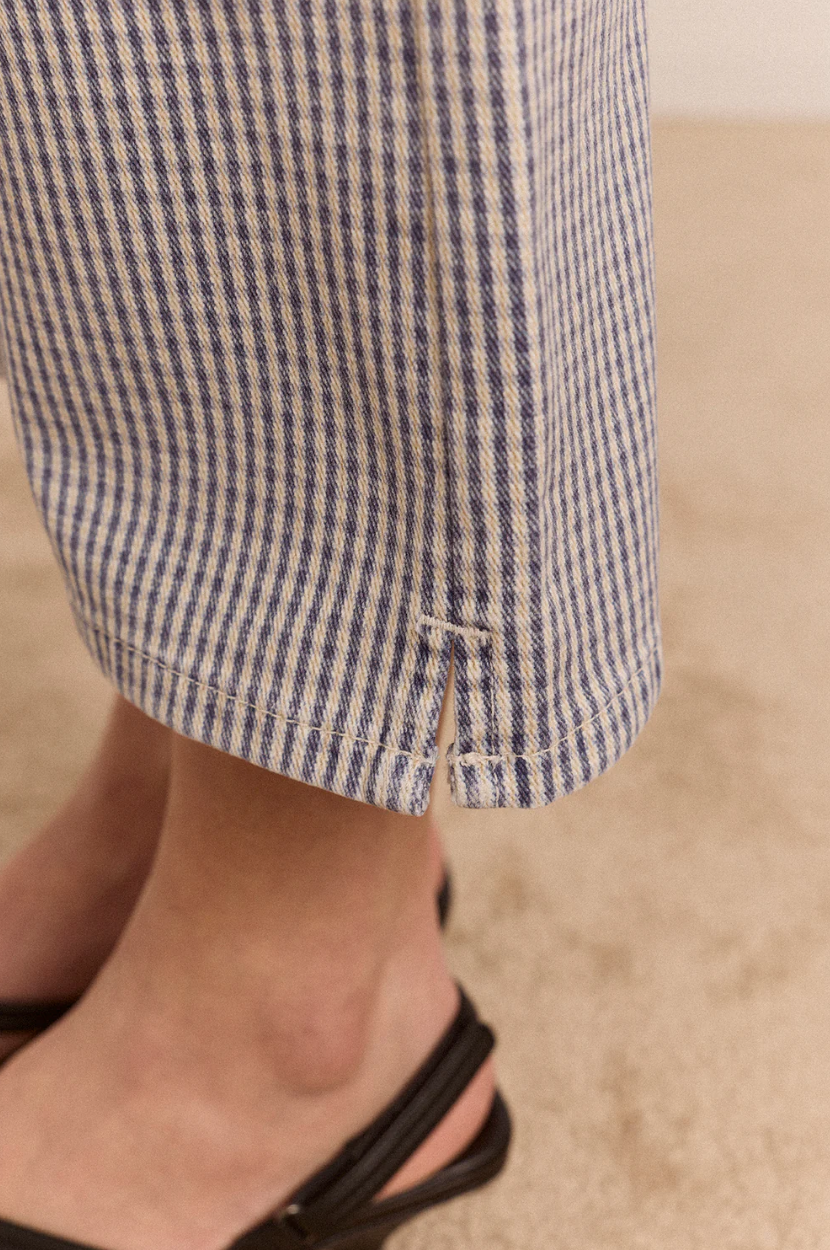 Damson Madder Anya Capri Micro Check