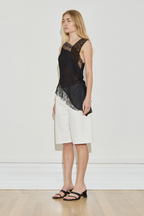 Maison Essentiele Deconstructed Lace Top