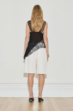 Maison Essentiele Deconstructed Lace Top