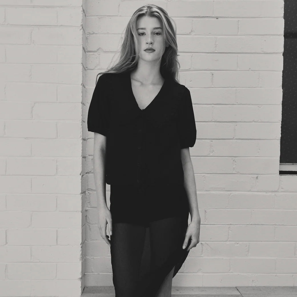 BLUSEN | BLACK
