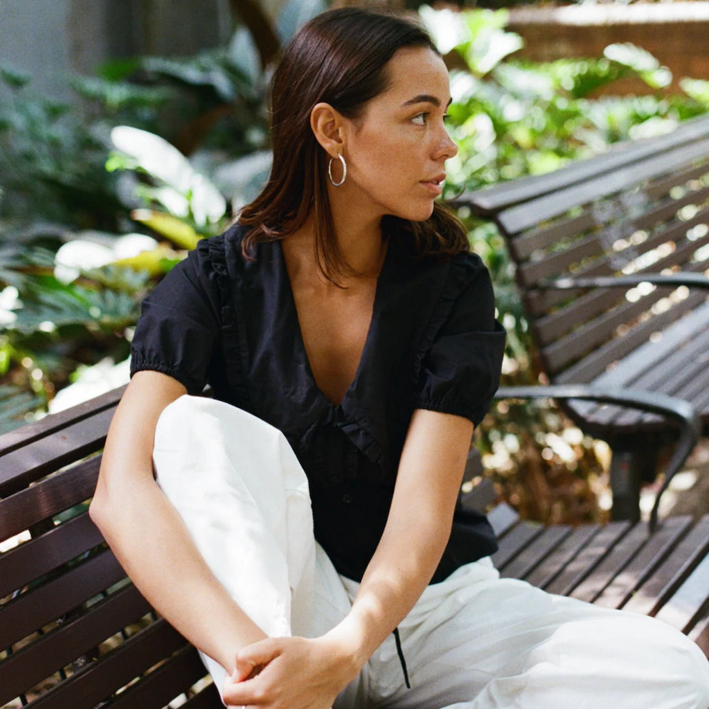 BLUSEN | BLACK