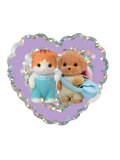 BEST FRIENDS GLITTER VINYL STICKER