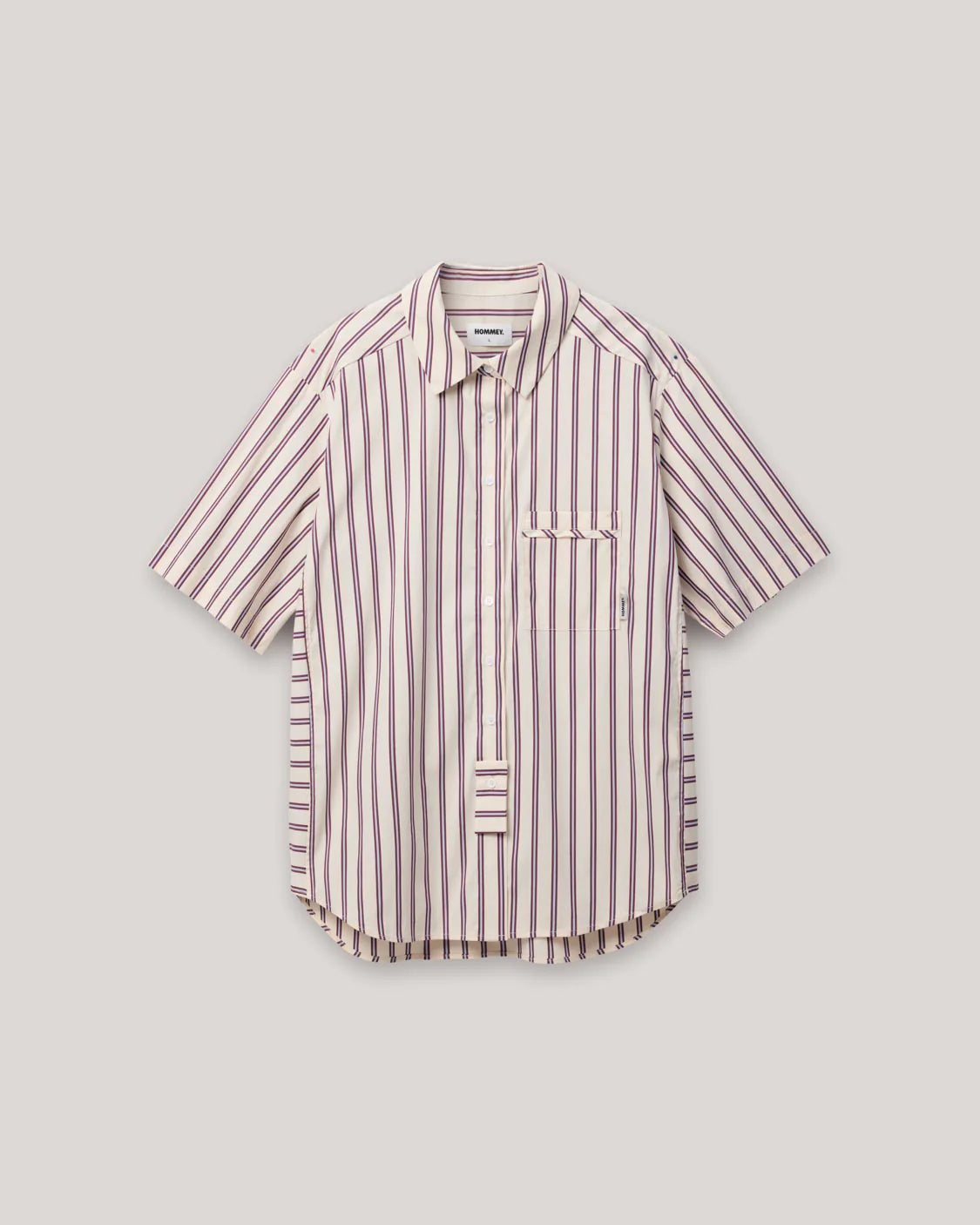 SHORT SLEEVE SHIRT | CREAM