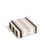 SILK EYEMASK | VANILLA BEAN STRIPES