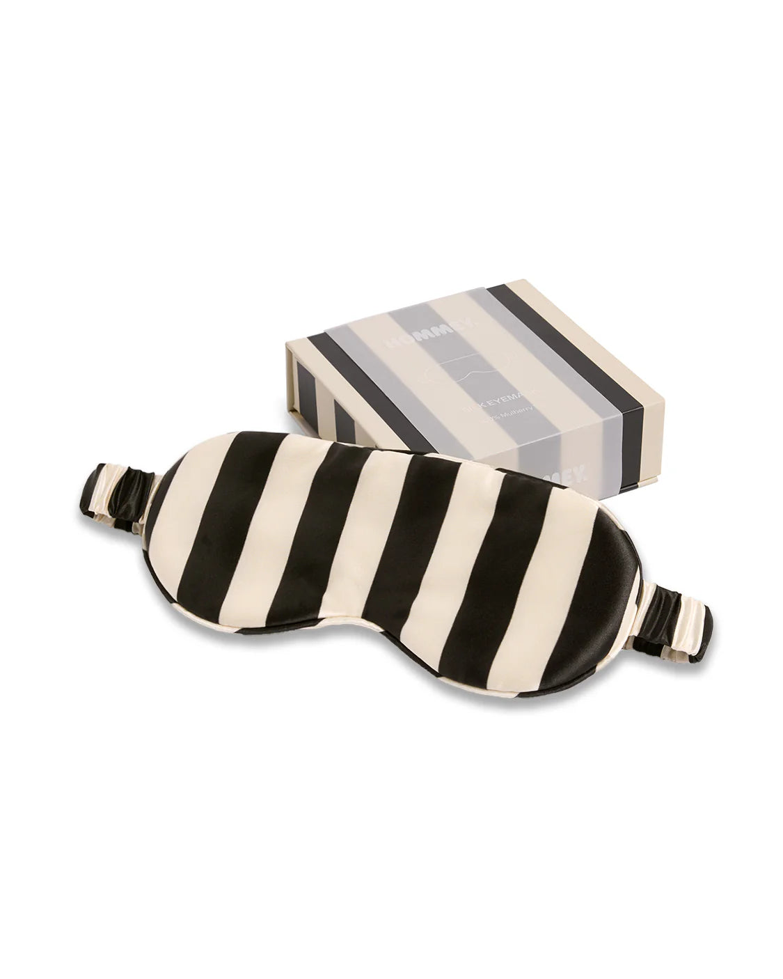SILK EYEMASK | VANILLA BEAN STRIPES