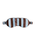 SILK EYEMASK | ICED CHOCOLATE STRIPES